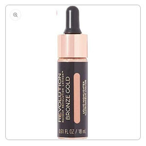 REVOLUTION - Bronze Gold Liquid Highlighter - Brand New